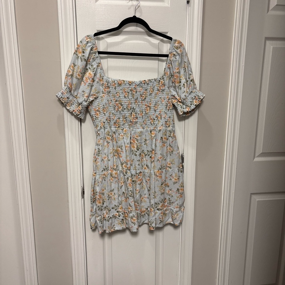 American Eagle Outfitters Floral Smocked dress
